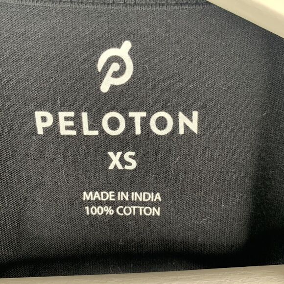 Peloton Size XS T-Shirt Graphic Logo 100 Ride Short Sleeve Crew Neck Tee Women’s - Picture 2 of 8